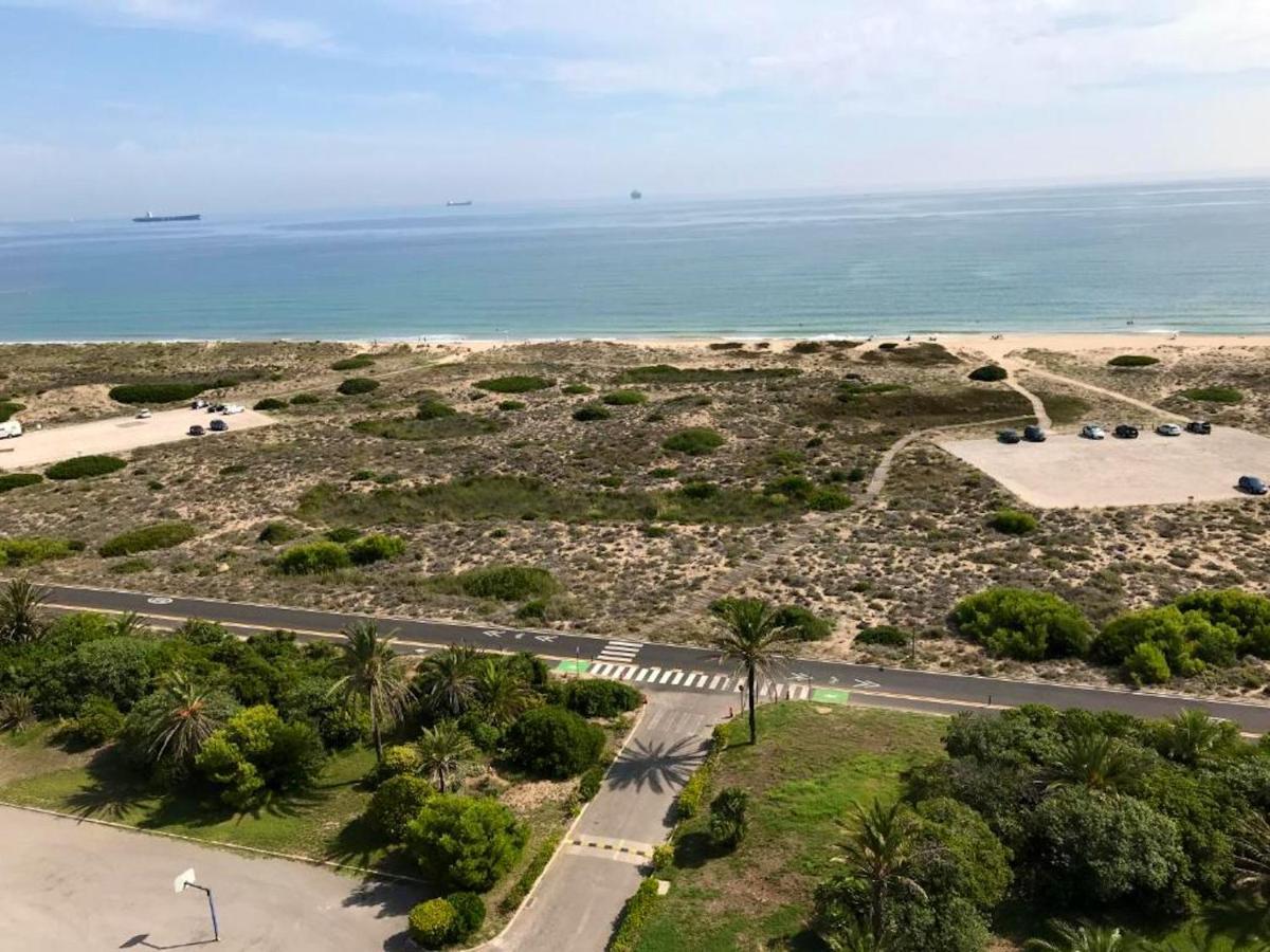Spacious Apartment In Valencia With Sea View - 160 Sqm Kültér fotó
