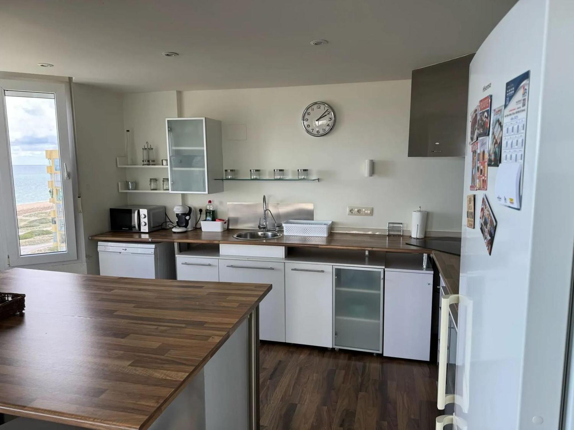 Spacious Apartment In Valencia With Sea View - 160 Sqm Kültér fotó
